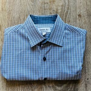 Blue Checkered Men's Shirt